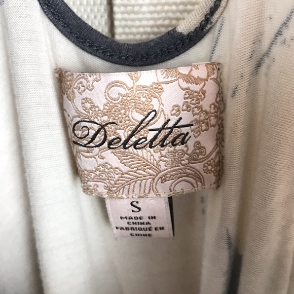 ANTHRO | DELETTA Saltwater Blossom Floral Sundress - Picture 4 of 7